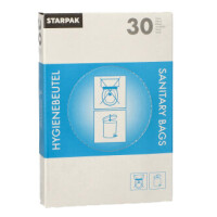 STARPAK PE-Hygienebeutel, unbedruckt, weiß
