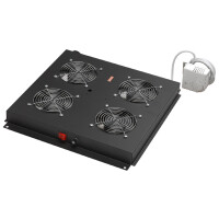 DIGITUS Dachlüftereinheit, 2 Lüftern, lichtgrau...