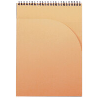 RHODIA Spiralnotizblock Notepad, DIN A4, kariert, schwarz