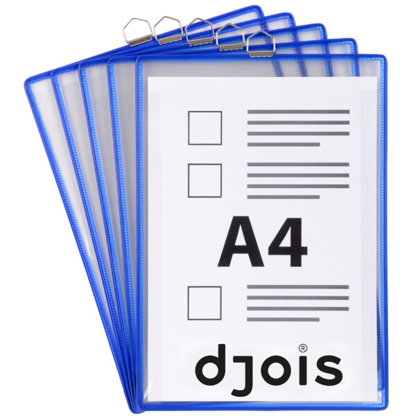 djois by tarifold Notizhalter, DIN A4, blau