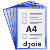djois by tarifold Notizhalter, DIN A4, blau