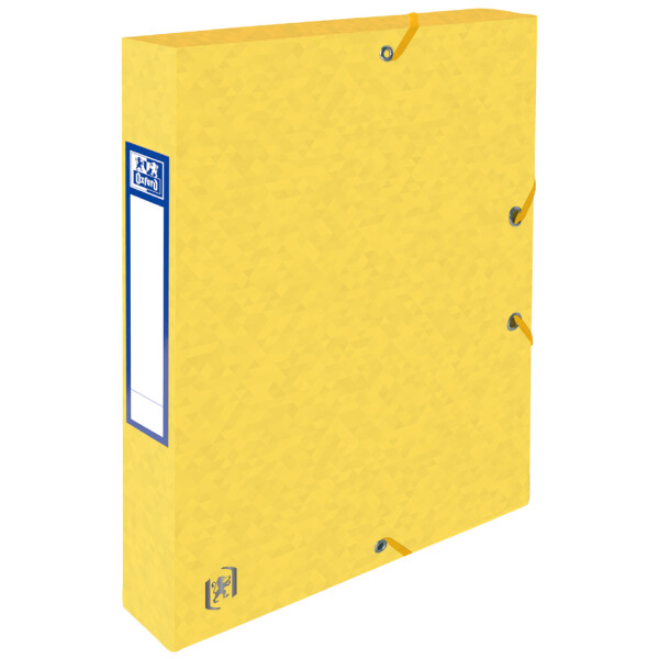 Oxford Sammelbox Top File+, 40 mm, DIN A4, schwarz