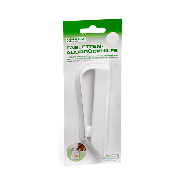 HARO Tabletten-Ausdrückhilfe, weiß