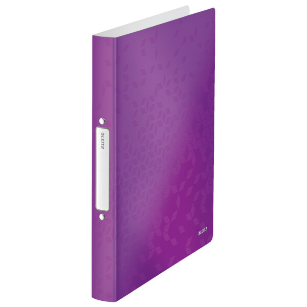 LEITZ Ringbuch WOW, DIN A4, PP, grün, 2 Ringe