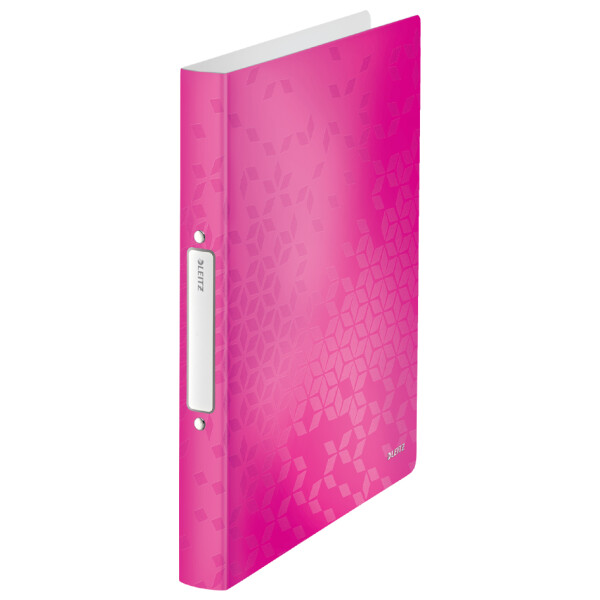 LEITZ Ringbuch WOW, DIN A4, PP, grün, 2 Ringe