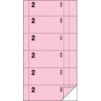 sigel Formularbuch "Bonbuch", 105 x 200 mm, farbig sortiert