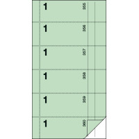 sigel Formularbuch "Bonbuch", 105 x 200 mm, farbig sortiert
