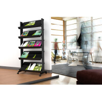 PAPERFLOW Prospektregal Uno easyDisplays, mit 5 Ablagen