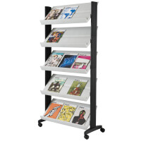 PAPERFLOW Prospektregal Uno easyDisplays, mit 5 Ablagen