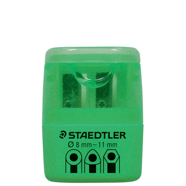 STAEDTLER Doppel-Spitzdose 51260F, neon grün