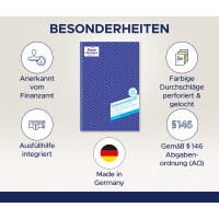 AVERY Zweckform Formularbuch "Kassenbuch EDV", A4, 100 Blatt