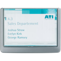 DURABLE Türschild CLICK SIGN, (B)149 x (H)105,5 mm, weiß