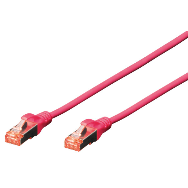 DIGITUS Patchkabel, Kat. 6, S FTP, 3,0 m, schwarz