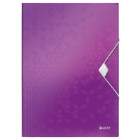 LEITZ Eckspannermappe WOW, DIN A4, PP, gelb