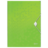 LEITZ Eckspannermappe WOW, DIN A4, PP, gelb