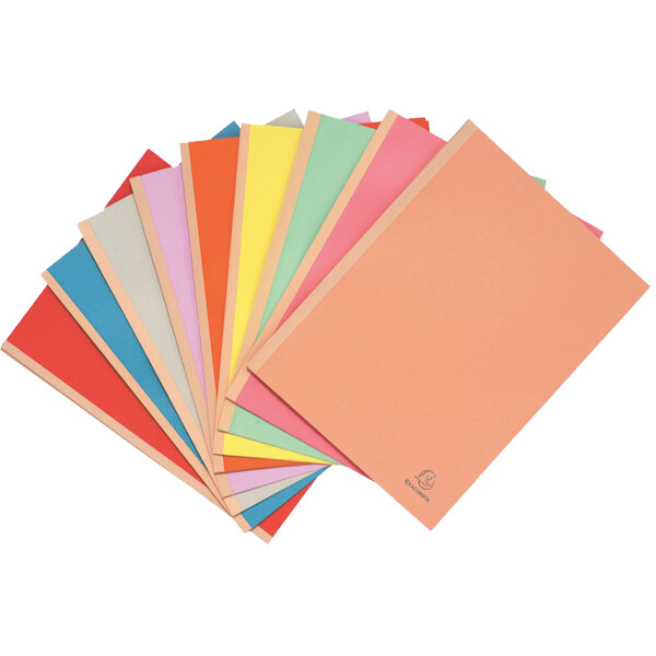 EXACOMPTA Aktendeckel, aus Karton, 320 g qm, farbig sortiert