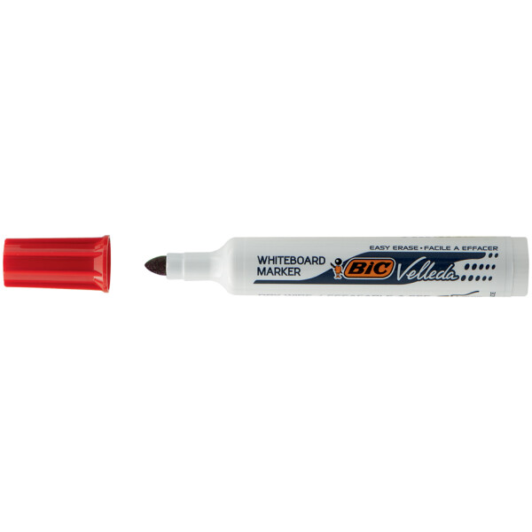 BIC Whiteboard-Marker Velleda 1711, Rundspitze, schwarz