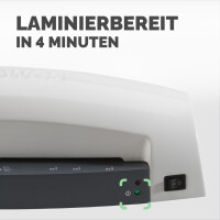 Fellowes Laminiergerät Lunar DIN A3, lichtgrau