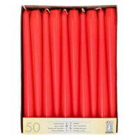 STARPAK Leuchterkerzen, 22 mm, arktikblau, 50er Pack