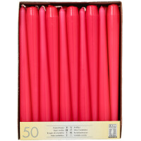 STARPAK Leuchterkerzen, 22 mm, arktikblau, 50er Pack