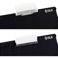 LEITZ ALPHA Active Hängemappe, A4, seitlich offen, schwarz