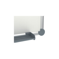 MAUL Weißwandtafel 2000 MAULpro, (B)2.000 x (H)1.000mm, grau