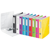 LEITZ Ordner Active WOW, 180 Grad, 80 mm, schwarz