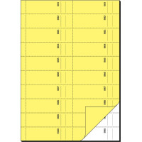 sigel Formularbuch "Bonbuch", A4, 1000 Abrisse, blau