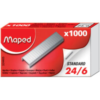 Maped Heftklammern 24 6, verzinkt, Kleinpackung