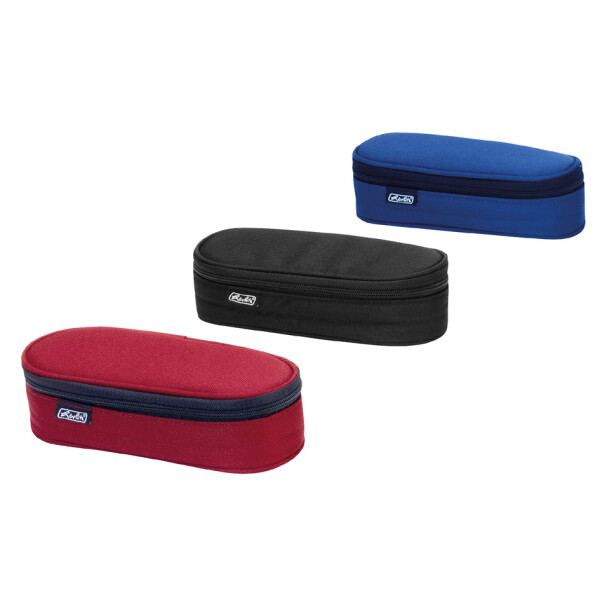 herlitz Schlamper-Etui, aus Nylon, blau