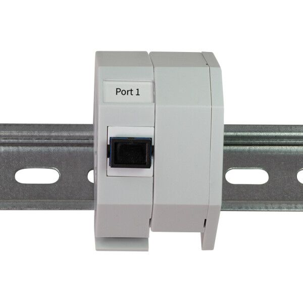 LogiLink Hutschienen-Adapter f&uuml;r LC-Duplex oder SC-Simplex