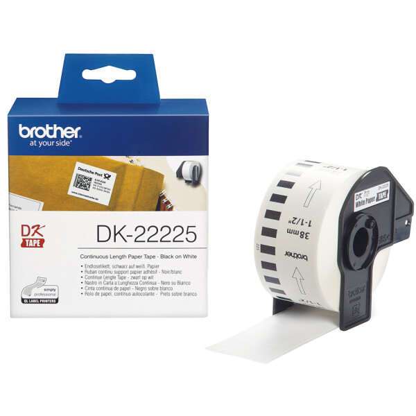brother DK-22210 Endlos-Etiketten Papier, 29 mm x 30,48 m