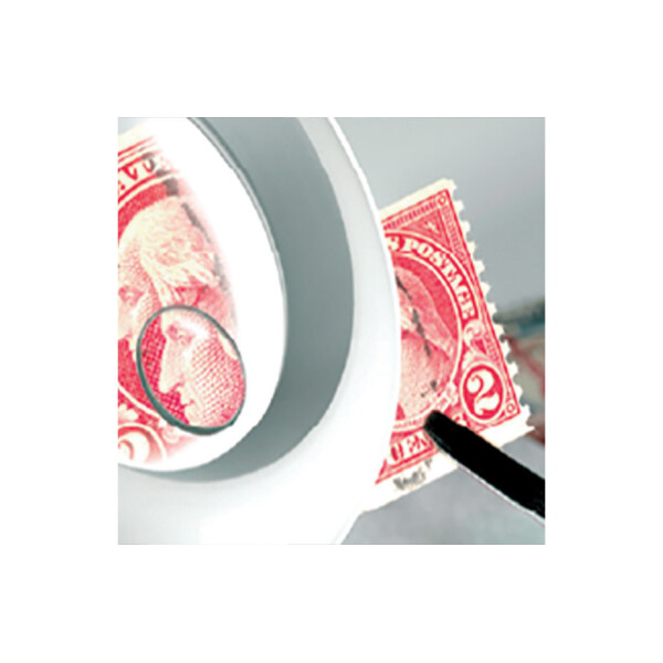 UNiLUX LED-Lupenleuchte MINI ZOOM, mit 2 Linsen, weiß