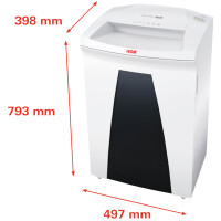 HSM Aktenvernichter SECURIO B32, Partikelschnitt: 4,5x30 mm