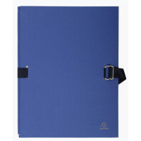 EXACOMPTA Dokumentenmappe, DIN A4, Karton, dunkelgrün