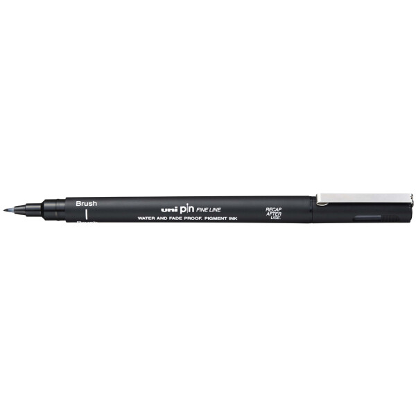 uni-ball Fineliner PIN Brush, schwarz