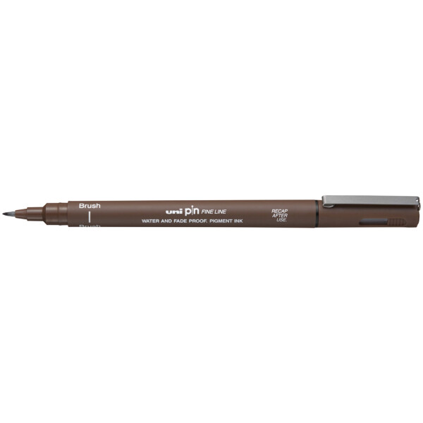 uni-ball Fineliner PIN Brush, schwarz