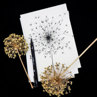 uni-ball Fineliner PIN Brush, schwarz