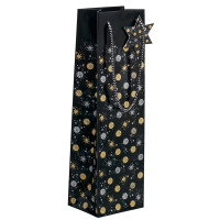 sigel Weihnachts-Flaschentüte "Sparkling...