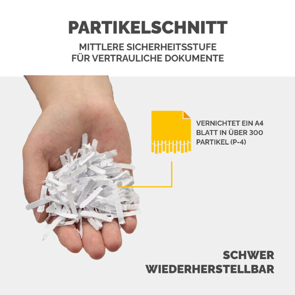 Fellowes Aktenvernichter AutoMax 200C, Partikel 4 x 38 mm