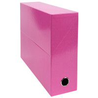 EXACOMPTA Archivbox Iderama, Karton, 90 mm, rosa