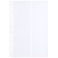 Oxford Visitenkarten-Prospekthülle, DIN A4, PP, 0,09 mm