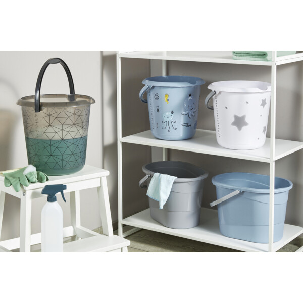 keeeper Deco-Putzeimer ilvie "stars", rund, 10 Liter