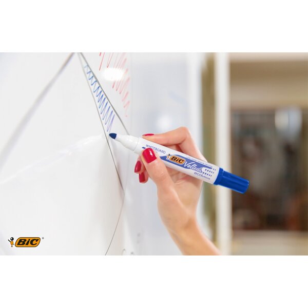 BIC Whiteboard-Marker Velleda 1701 ECOlutions, rot