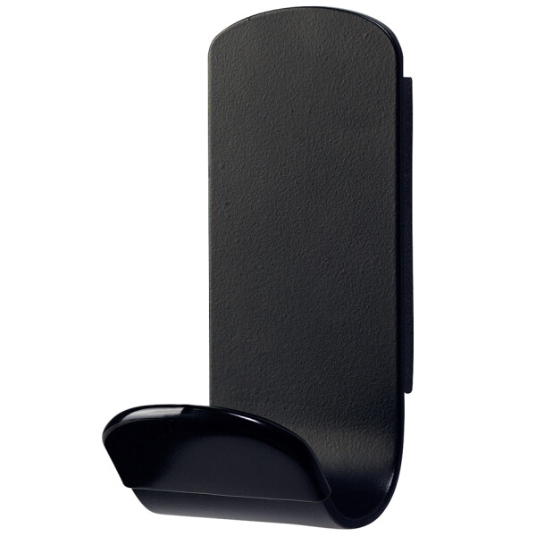 UNiLUX Garderobenhaken "STEELY", magnetisch, schwarz