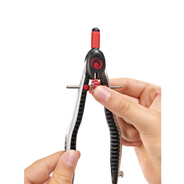 herlitz Schnellverstellzirkel my.pen, schwarz grau