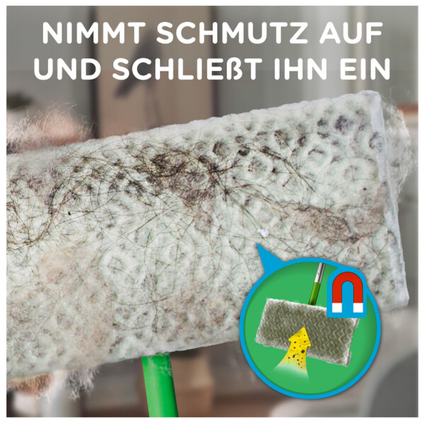Swiffer Trocken-Bodenwischtücher mit Febrezeduft, 18er Pack