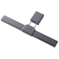 UNiLUX LED-Klemmleuchte Notebookleuchte TRAVELIGHT, schwarz