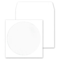 MAILmedia CD- DVD-Papiertaschen, mit Fenster, Offset...