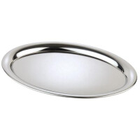 APS Serviertablett KAFFEEHAUS, oval, Edelstahl